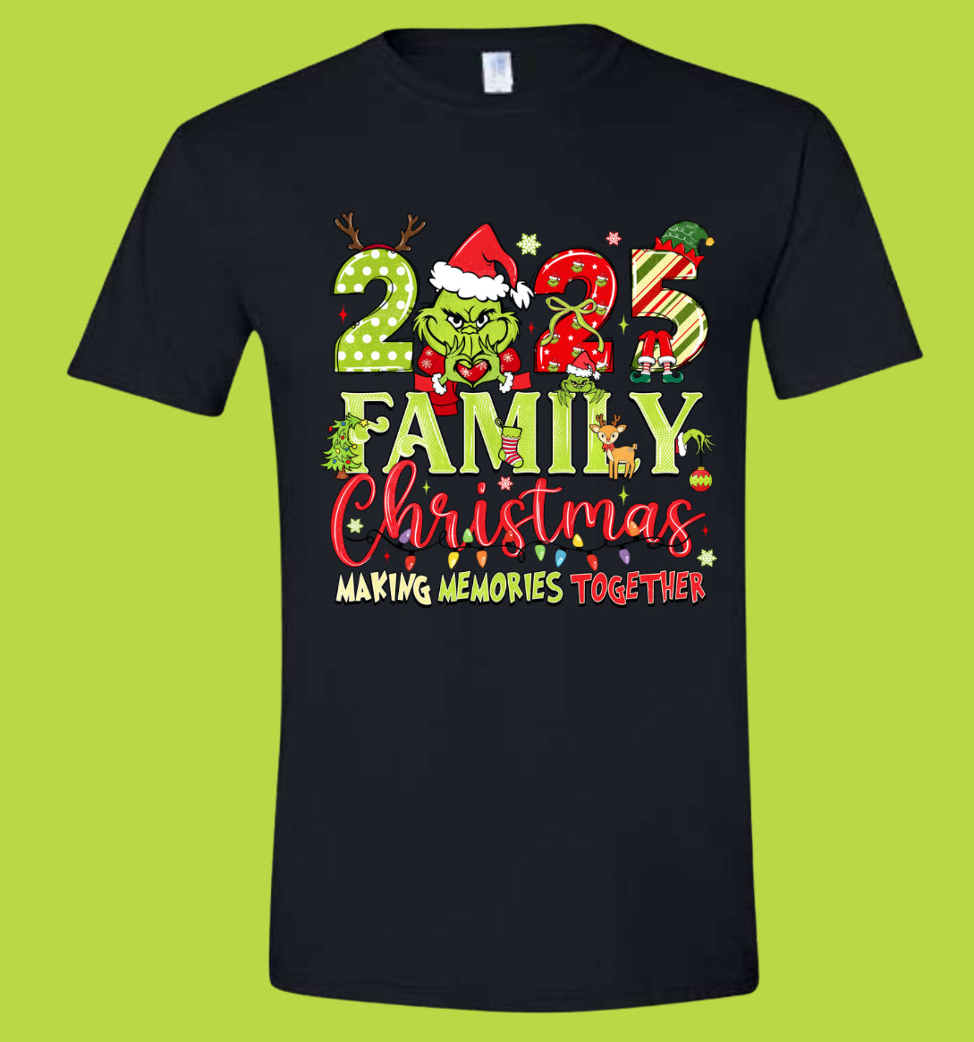 2025 Grinch Christmas (family of 4)