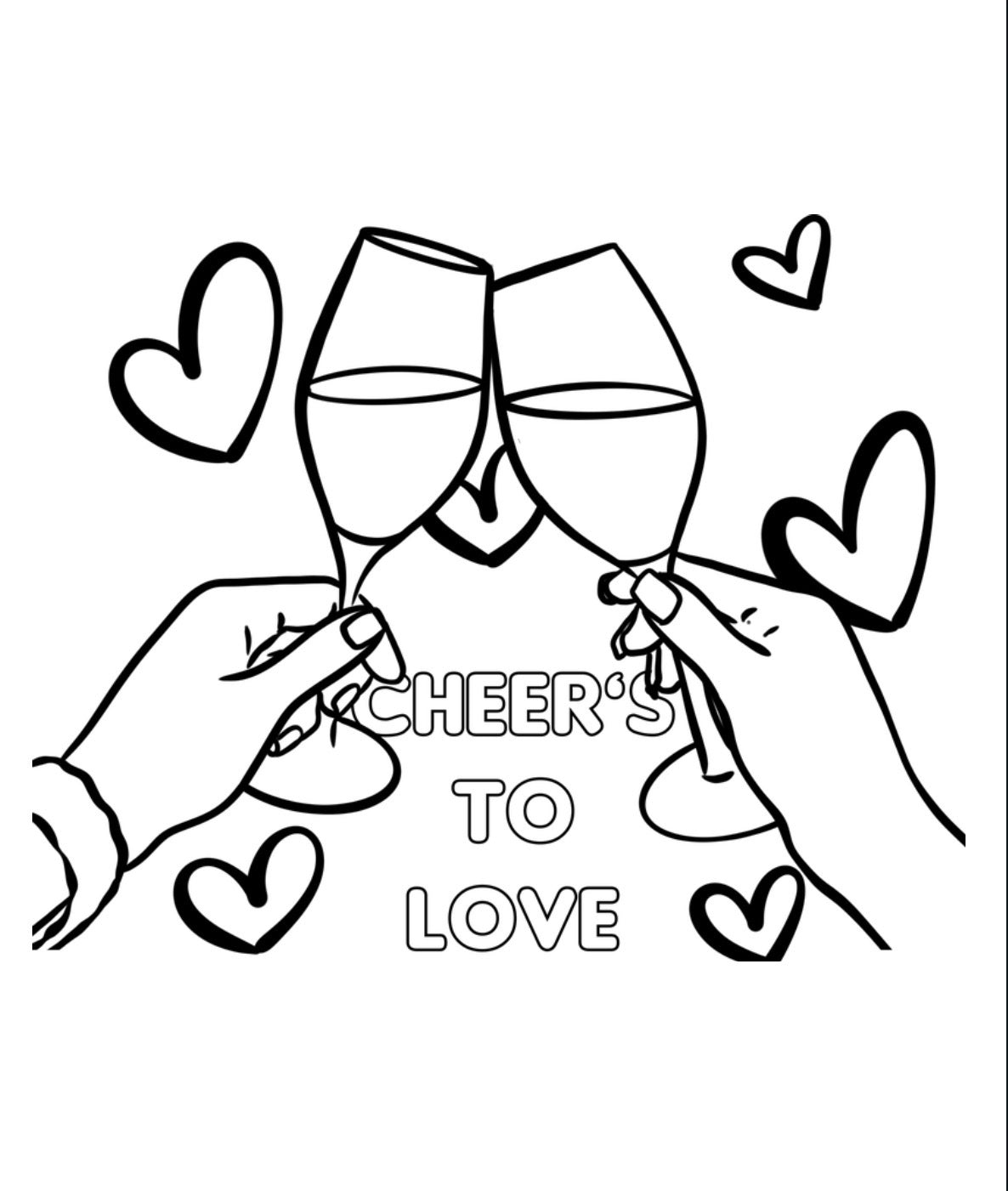 DIY: Cheers to Love