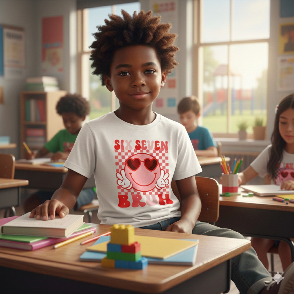 Six Seven Bruh ✌🏾❤️🤍