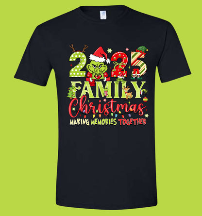 2025 Grinch Christmas (family of 5)