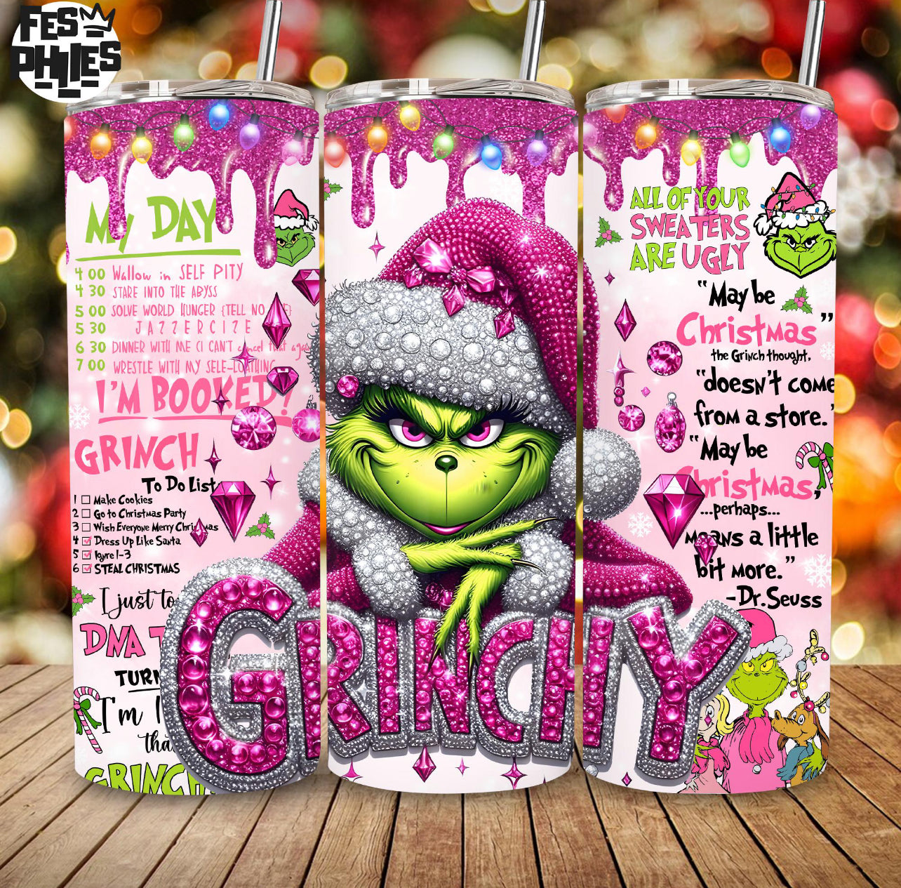 Grinchy Pink