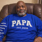 Custom Papa Sweatshirt