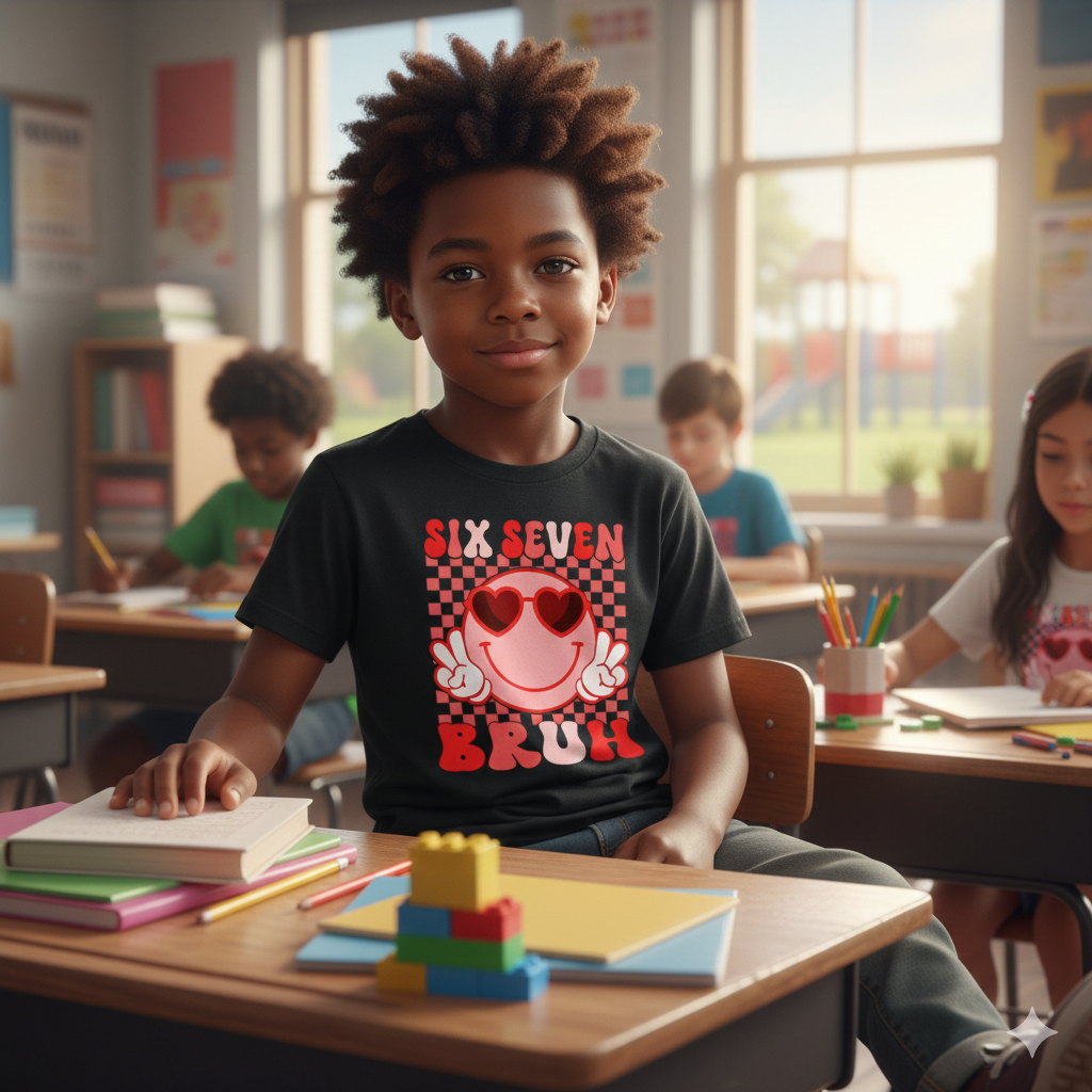 Six Seven Bruh ✌🏾❤️🤍