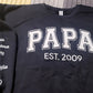 Custom Papa Sweatshirt