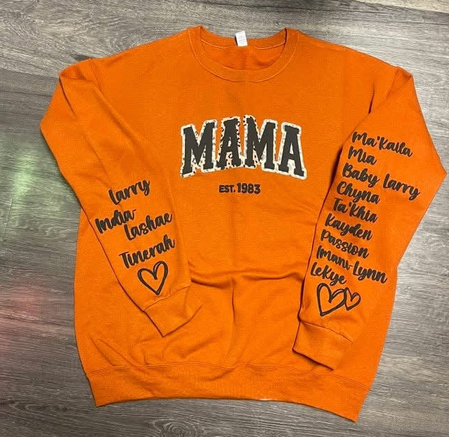Customized Mama/Grandma Crews