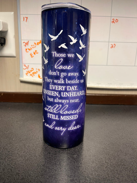 Custom Memorial Tumbler