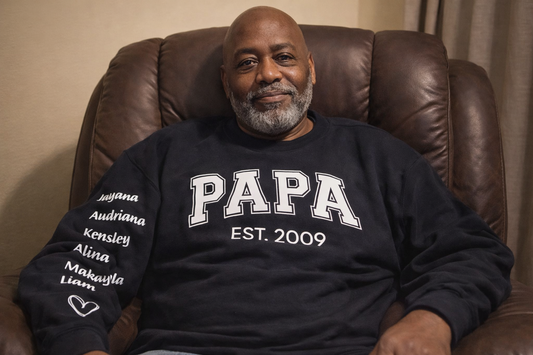 Custom Papa Sweatshirt